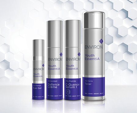Environ Skincare Youth EssentiA verkooppunt limburg avst gel moisturizer c-quence serum vitamine a anti-aging rimpels acné bestellen kopen